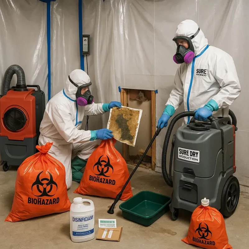Contaminated Water Handling Protocols process in Rodeo, CA